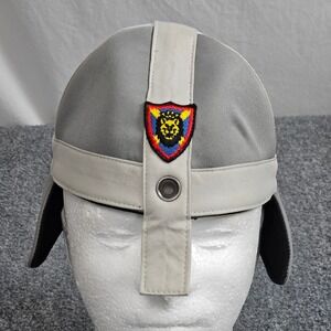 LEGO Legoland Knight Helmet Hat Youth Gray Cream Medieval Costume Cap Souvenir